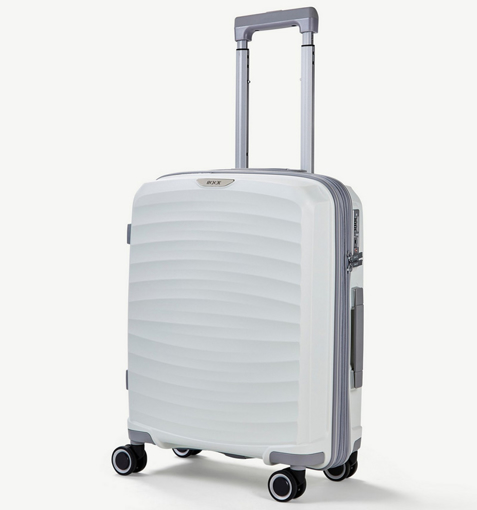 Obrazek Bagaż kabinowy ROCK TR-0212/3-S PP - biały - 35 L + 15% EKSPANDER