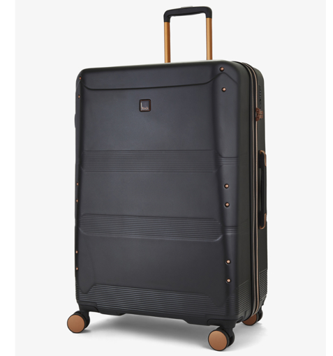 Obrazek Walizka podróżna ROCK TR-0238/3-L ABS/PC - czarna - 102 L + 20% EKSPANDER