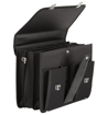 Obrazek Teczka REAbags 8001/2-T - czarny/nikiel - 19 L