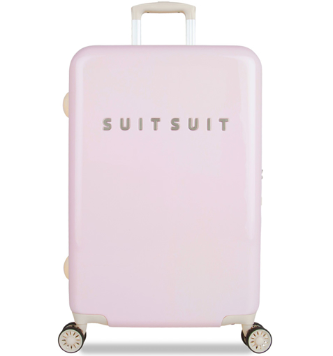 Obrazek Walizka podróżna SUITSUIT TR-1221/3-M - Fabulous Fifties Pink Dust - 60 L