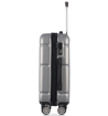 Obrazek Zestaw walizek podróżnych TUCCI Massa T-0279/3 ABS - srebrny - 124 L / 81 L + 35% EKSPANDER / 33 L
