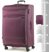 Obrazek Walizka podróżna ROCK TR-0161/3-L - fioletowa - 110 L + 10% EKSPANDER