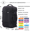 Obrazek Plecak AEROLITE BPMAX01 - czarny 39 L