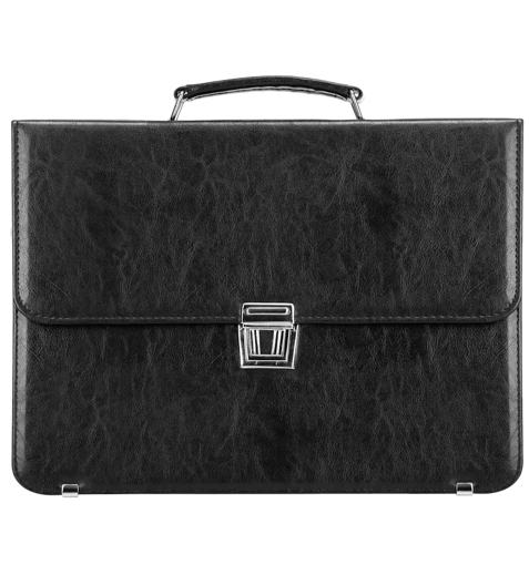 Obrazek Teczka REAbags 8002 - czarny/nikiel 17 L