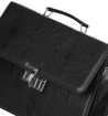Obrazek Teczka REAbags 8002 - czarny/nikiel 17 L