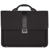 Obrazek Teczka REAbags 8003B-T - czarny/nikiel 17 L
