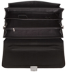 Obrazek Teczka REAbags 8003B-T - czarny/nikiel 17 L