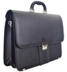 Obrazek Teczka REAbags 9003-TR - czarny/nikiel 12 L