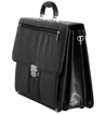 Obrazek Teczka REAbags 8001/1-TR - czarny/nikiel 19 L