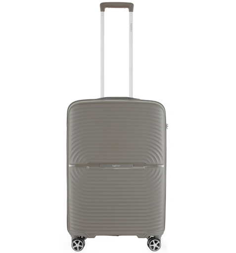 Obrazek Bagaż kabinowy HIGHBURY Venice HBY-0179/3-S PP - jasnoszary 34 L