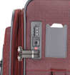 Obrazek Cestovní kufr HIGHBURY Kepler HBY-0172/3-M - vínová/šedá - 63 L + 15% EXPANDER