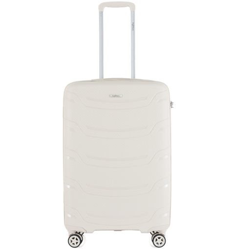 Obrazek Kabinové zavazadlo HIGHBURY Carbon HBY-0178/3-S PP - béžová - 34 L