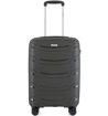 Obrazek Kabinové zavazadlo HIGHBURY Carbon HBY-0178/3-S PP - tmavě šedá - 34 L