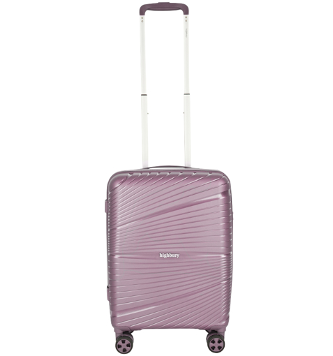 Obrazek Kabinové zavazadlo HIGHBURY Helios HBY-0175/3-S PP - fialová - 34 L