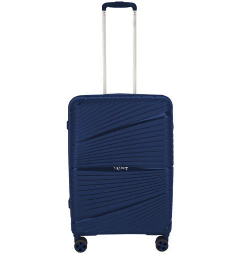 Obrazek Cestovní kufr HIGHBURY Helios HBY-0175/3-M PP - modrá - 62 L