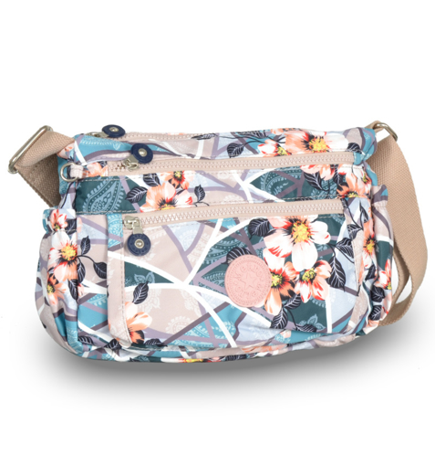 Obrazek Taška METRO Flower LL177 - béžová - 6 L
