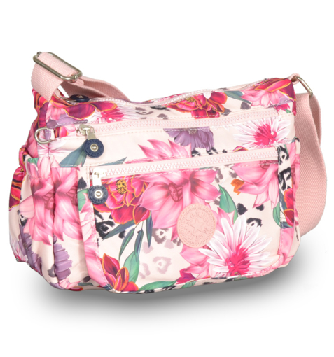 Obrazek Taška METRO Flower LL177 - růžová - 6 L