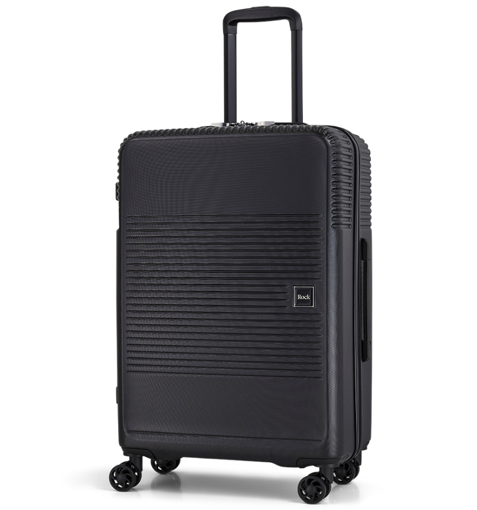 Obrazek Cestovní kufr ROCK Lincoln TR-0281/3-M ABS - černá - 62 L