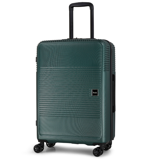 Obrazek Walizka podróżna ROCK Lincoln TR-0281/3-M ABS - zielona 62 L