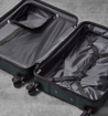 Obrazek Walizka podróżna ROCK Lincoln TR-0281/3-M ABS - zielona 62 L