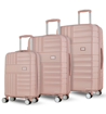 Obrazek Sada cestovních kufrů ROCK Aspen TR-0282/3 PP - růžová - 103 L / 61 L / 36 L