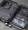 Obrazek Cestovní kufr ROCK Alpine TR-0288/3-M ABS/PC - bílá - 65 L + 15% EXPANDER