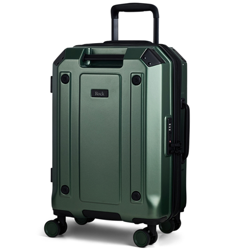 Obrazek Kabinové zavazadlo ROCK Alpine TR-0288/3-S ABS/PC - zelená - 39 L + 15% EXPANDER