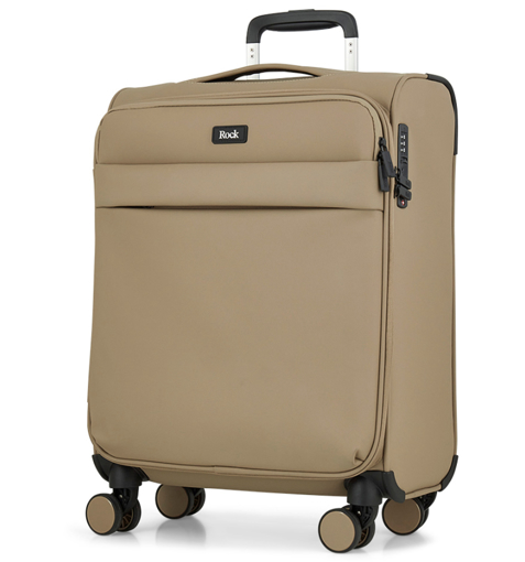 Obrazek Kabinové zavazadlo ROCK Harper TR-0286/3-S - béžová - 34 L