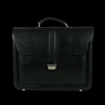 Obrazek Aktovka REAbags 7173B - černá / nikl - 15 L