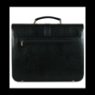Obrazek Aktovka REAbags 7173B - černá / nikl - 15 L