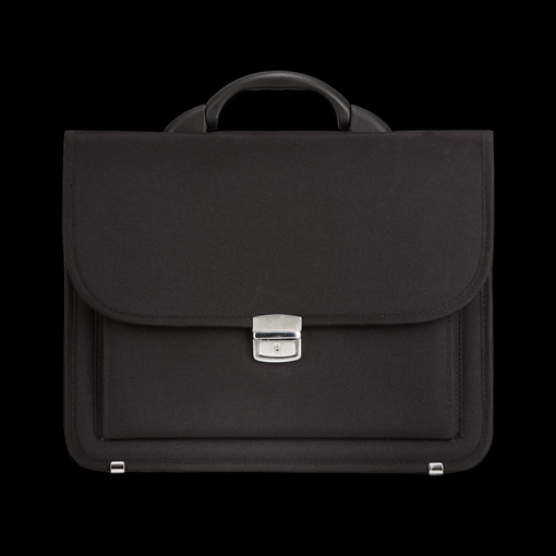 Obrazek Aktovka REAbags 7416-T - černá / nikl - 15 L