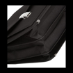 Obrazek Aktovka REAbags 7416-T - černá / nikl - 15 L