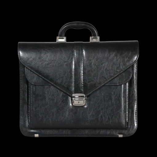 Obrazek Aktovka REAbags 7173B-TR - černá / nikl - 15 L