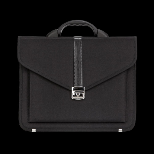 Obrazek Aktovka REAbags 7173-T - černá / nikl - 15 L