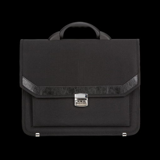 Obrazek Aktovka REAbags 7253-T - černá / nikl - 15 L