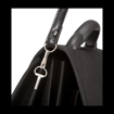 Obrazek Aktovka REAbags 7253-T - černá / nikl - 15 L