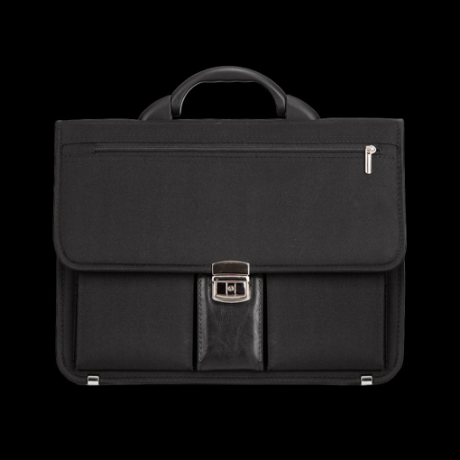 Obrazek Aktovka REAbags 8001/1-T - černá / nikl - 19 L