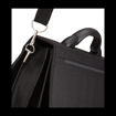 Obrazek Aktovka REAbags 8001/1-T - černá / nikl - 19 L