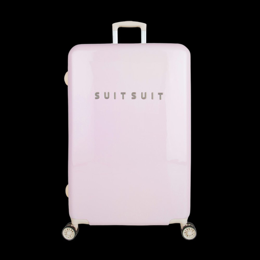Obrazek Plastový kufr SUITSUIT® Fabulous Fifties Pink Dust L - růžová - 91 L