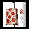 Obrazek Plastový kufr MIA&nbsp;TORO Ricci Wood Mozaic Flowers L - barevný potisk - 98 L