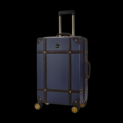 Obrazek Plastový kufr ROCK Vintage M - modrá - 60 L
