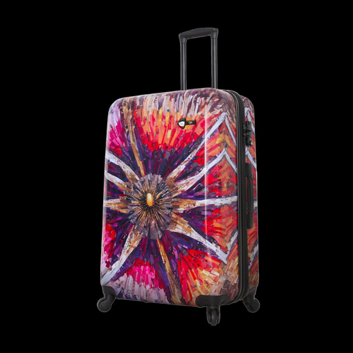 Obrazek Plastový kufr MIA&nbsp;TORO Spider Eye L - barevný potisk - 98 L