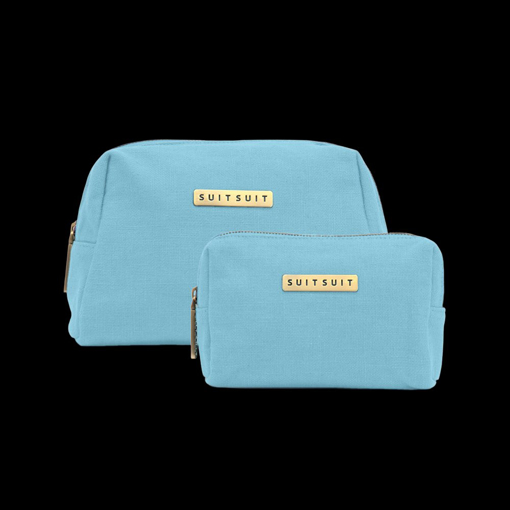 Obrazek Sada obalů na kosmetiku SUITSUIT® Fab Seventies Reef Water Blue NS - Modrá
