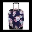 Obrazek Obal na kufr REAbags Roses - modrá