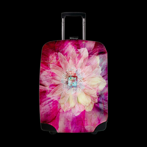 Obrazek Obal na kufr REAbags Bohemian-Rose - růžová