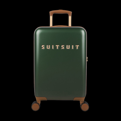 Obrazek Kabinový kufr SUITSUIT® Fab Seventies Classic Beetle Green S - zelená - 32 L