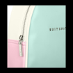 Obrazek Batoh SUITSUIT® Fabulous Fifties Mint & Pink mini 3 L - zelená - 3 L