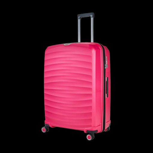 Obrazek Plastový kufr ROCK Sunwave L - růžová - 120 L
