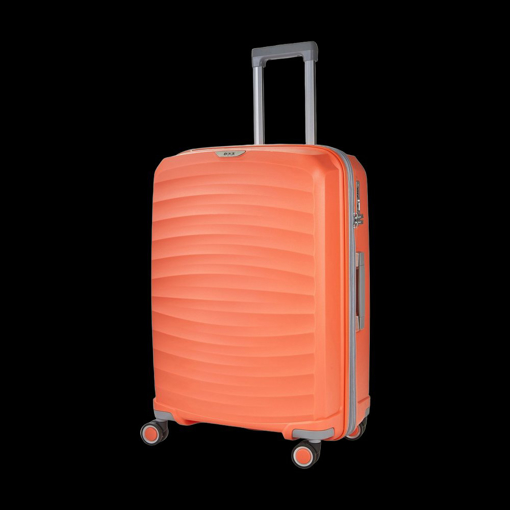 Obrazek Plastový kufr ROCK Sunwave M - oranžová - 74 L