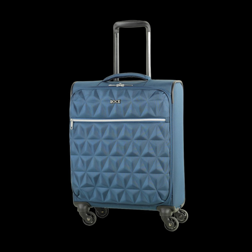 Obrazek Kabinový kufr ROCK Jewel S - modrá - 34 L